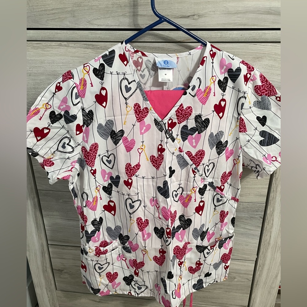 Valentine’s Day nursing uniform